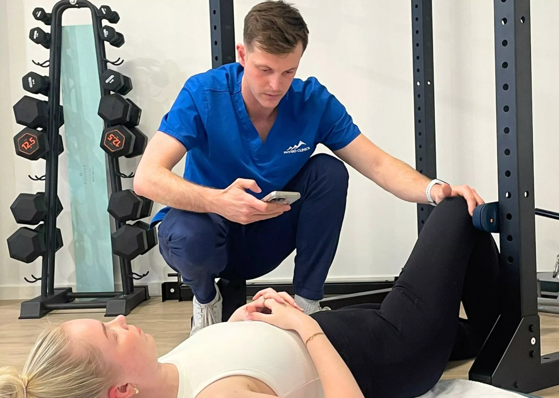 Accompagnement sportif chez Physio Clinics - sportif débutant jusqu'au haut niveau